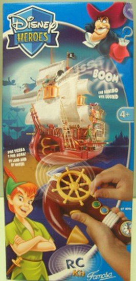 barco pirata peter pan disney