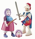 Madamme Mim y Callero Blanco