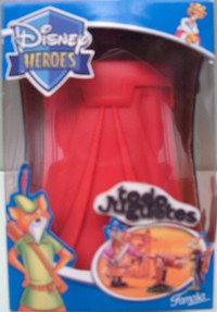 Tienda roja con 2 personajes