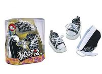 Zapatos con Luces Blanco y Negro