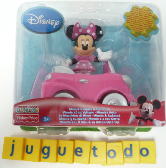 Boquilla rutina esta ahí La Casa Mickey Mouse Minnie en su coche (Famosa T3219) | Juguetes Juguetodo