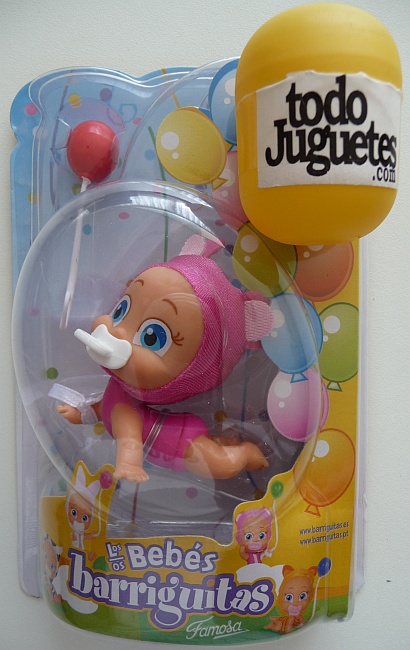 Barriguitas Bebé Oso globo rojo