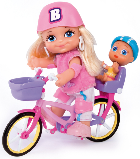 Barriguitas Ciclista con bebé ( Famosa 7693B ) imagen a
