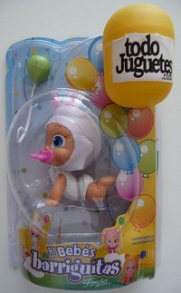 Barriguitas Bebé Conejito globo verde
