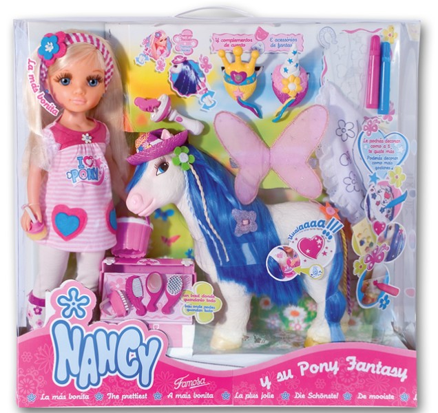 Nancy y su Pony Fantasy ( Famosa 6802 ) imagen d