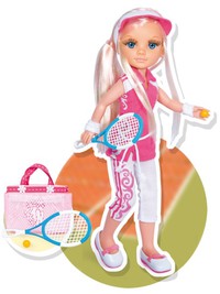 Nancy Pink Sports Tenis