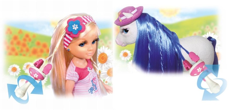 Nancy y su Pony Fantasy ( Famosa 6802 ) imagen b