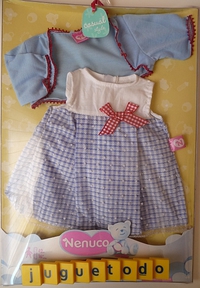 Conjunto vestido cuadritos