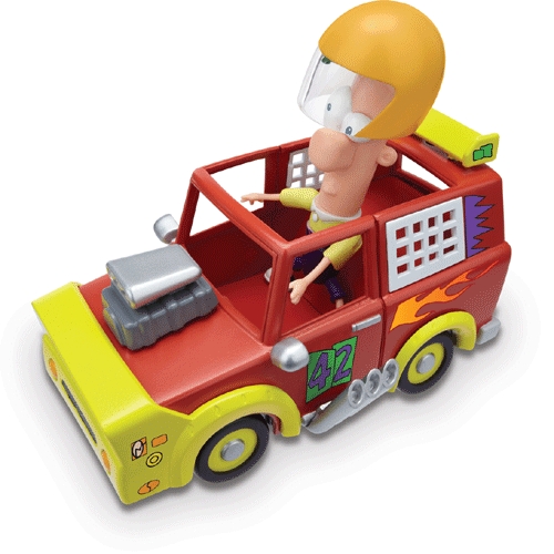 Vehículo Tuning con Ferb ( Famosa 7800A ) imagen a