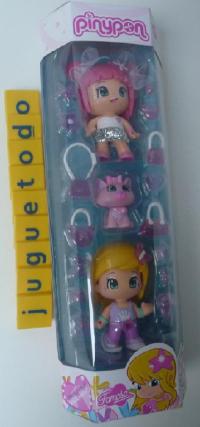 Tubos Amigas Pin y Pon y gatito Modelo 1