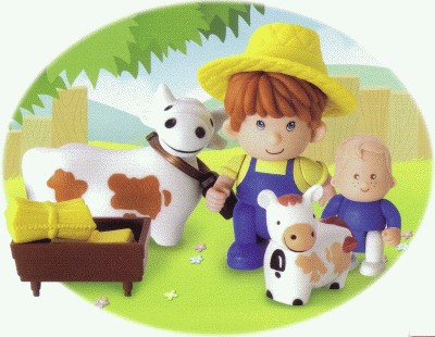 PinyPon con Vacas