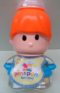Bote de Pin y Pon Niño con muñecos en su interior