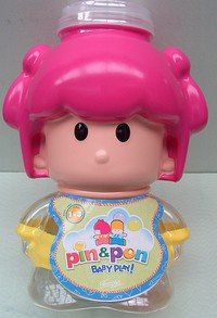 Bote de Pin y Pon Niña con muñecos en su interior