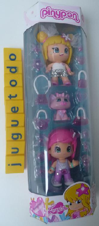 Tubos Amigas Pin y Pon y gatito Modelo 2