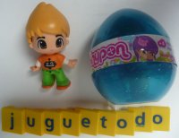 Pin y Pon Huevo Azul Pelo Rubio