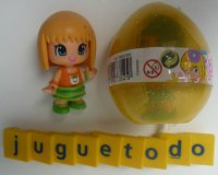 Pin y Pon Huevo Amarillo Pelo Rubio