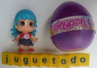 Pin y Pon Huevo Morado Pelo Azul