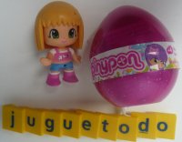 Pin y Pon Huevo Rosa Pelo Rubio