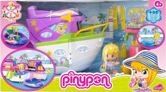 PinyPon Yate de Pin y Pon Famosa 8920 Juguetes Juguetodo