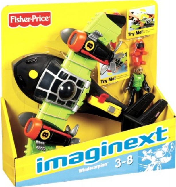 Helicóptero Escorpión de los Vientos ( FisherPrice V4102 ) imagen d