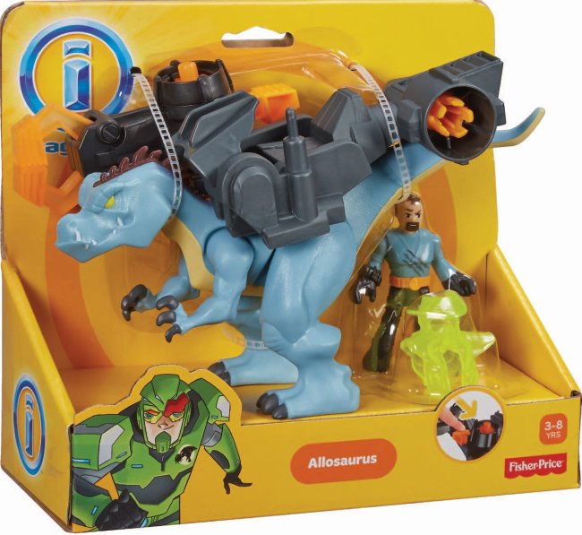 Dinosaurs Allosaurus ( FisherPrice BFT43 ) imagen e