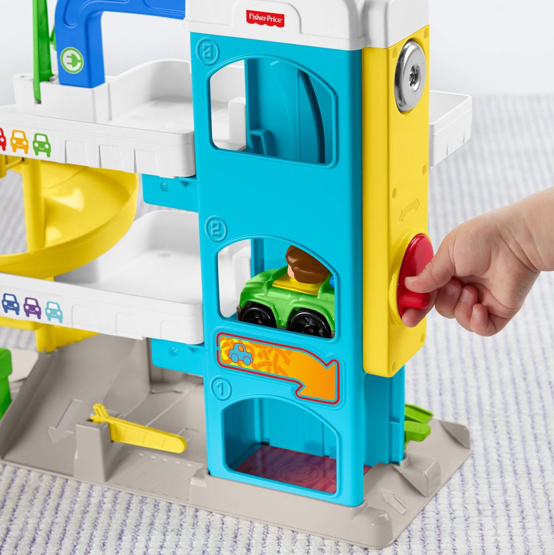Garaje y coches divertidos ( FisherPrice FHG50 ) imagen b