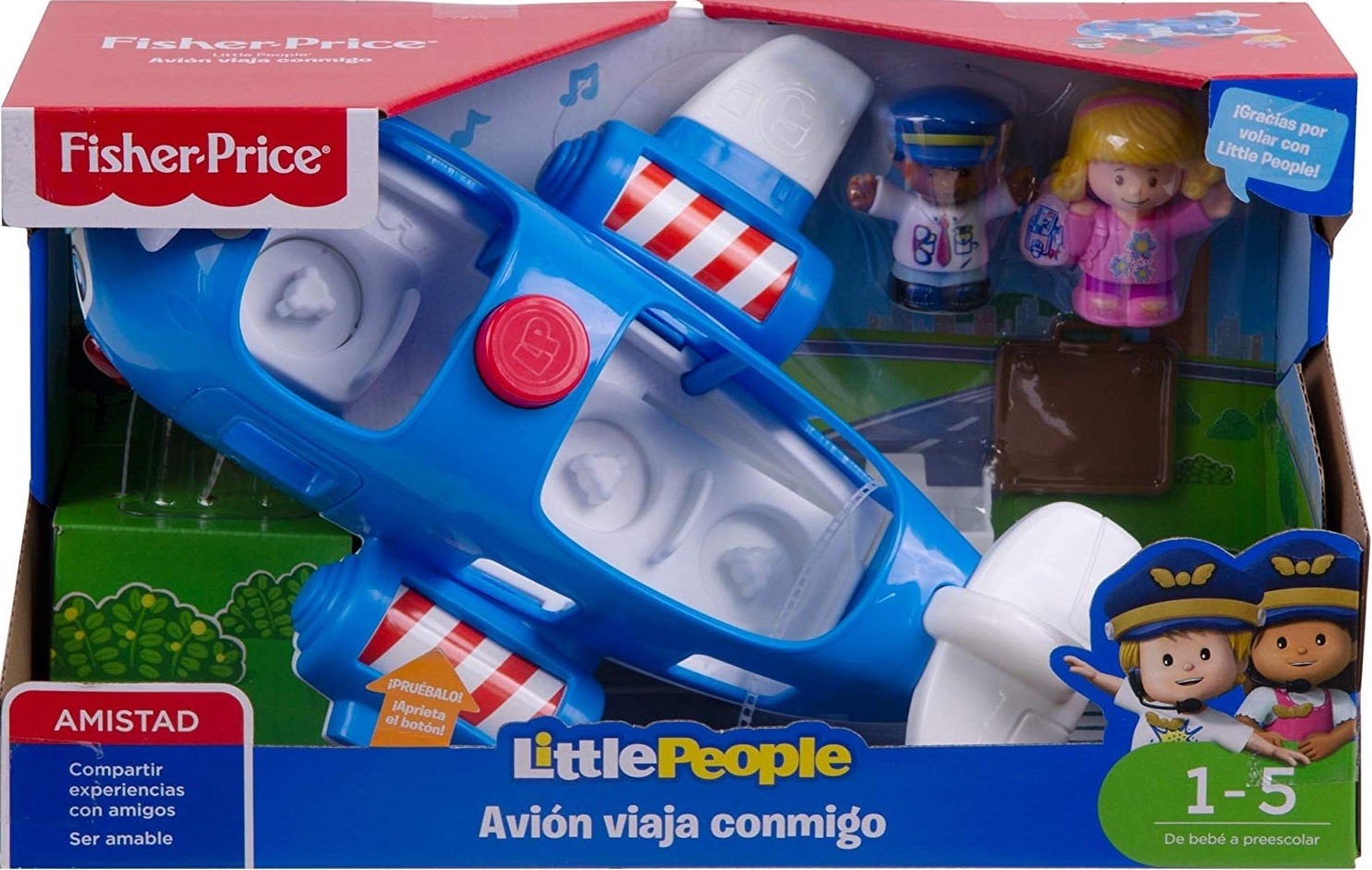 Avión viaja conmigo ( FisherPrice FKX07 ) imagen e