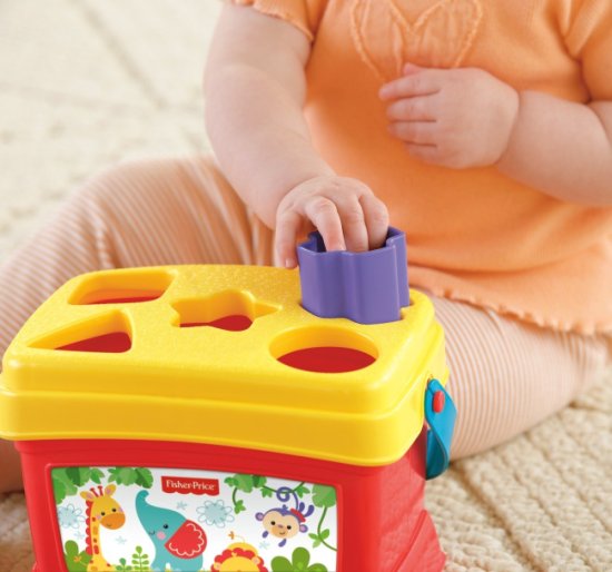 Cubo transportable con bloques infantiles ( FisherPrice K7167 ) imagen b