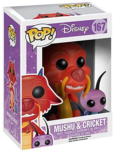 Mulan Mushu y Cricket 167 ( Funko 5898 ) imagen b