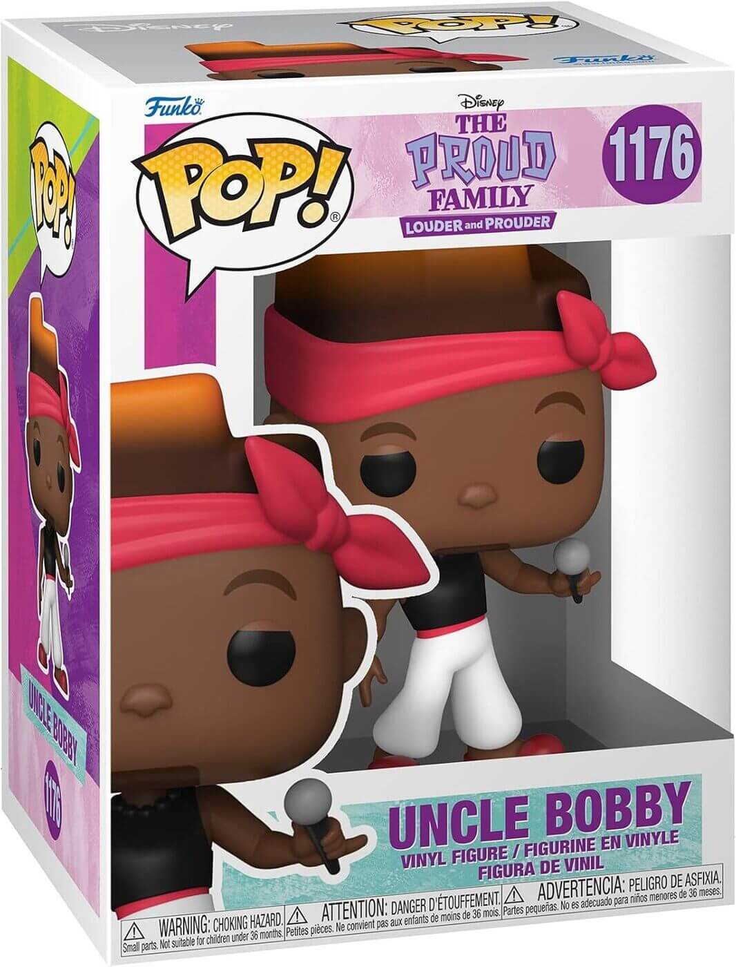 The Proud Family Uncle Bobby 1176 ( Funko 61346 ) imagen c