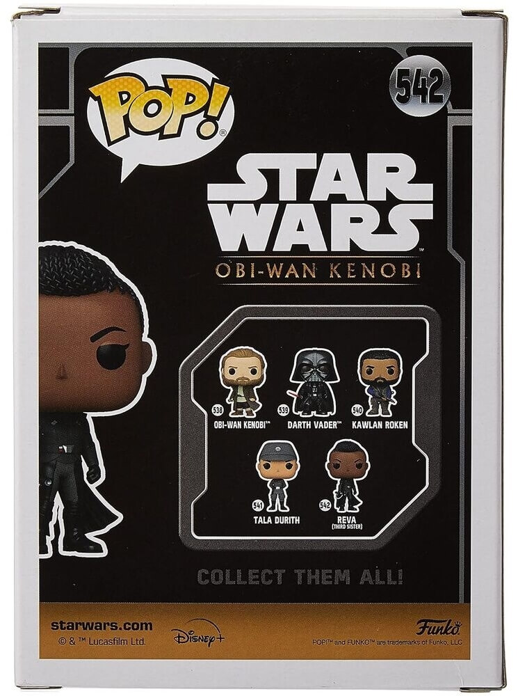 Star Wars Obi-Wan Kenobi Reva (Third Sister) 542 ( Funko 64561 ) imagen b