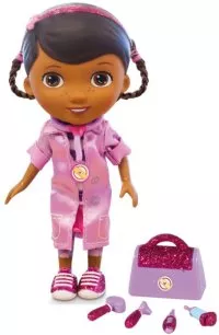 Doctora juguetes bata rosa