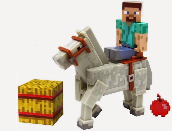 Steve con Caballo ( Giochi Preziosi 16593 ) imagen a