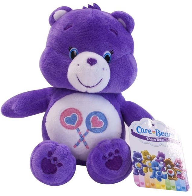 oso amoroso lila