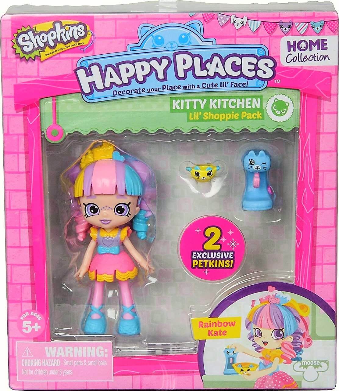 Lil Shoppie Pack Kitty Kitchen Rainbow Kate ( Giochi Preziosi 56319 ) imagen c