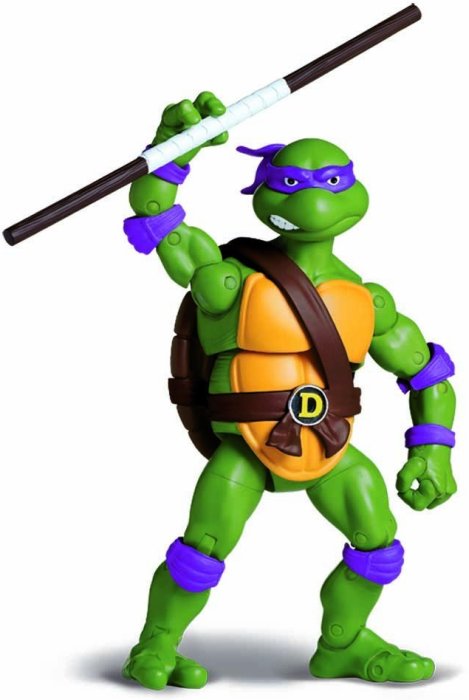 Set figuras Tortugas Ninja Retro - Comansi
