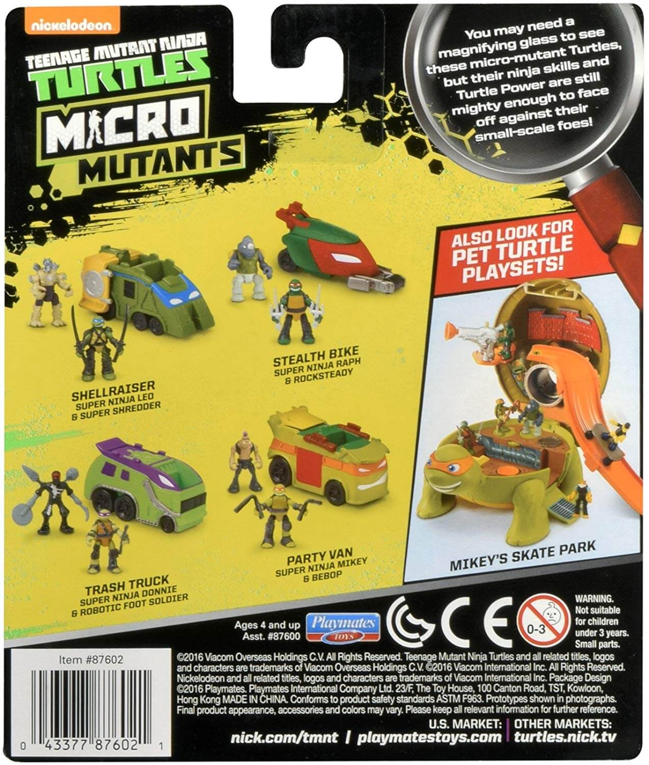 Party Van Mikey y Bebop ( Giochi Preziosi 87602 ) imagen c