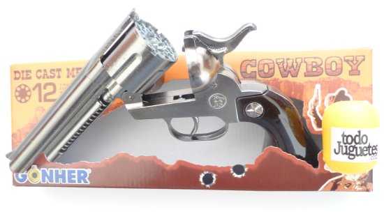 Revólver Cowboy de 12 tiros ( Gonher 121 ) imagen b