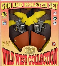 Estuche 2 revólveres Gun and Holster