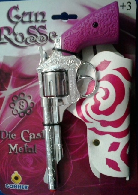 Revolver Gun Rose 8 tiros ( Gonher 180 ) imagen a