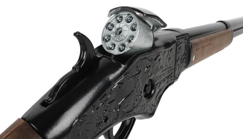 Rifle 70cm 8 tiros negro ( Gonher 99B ) imagen b