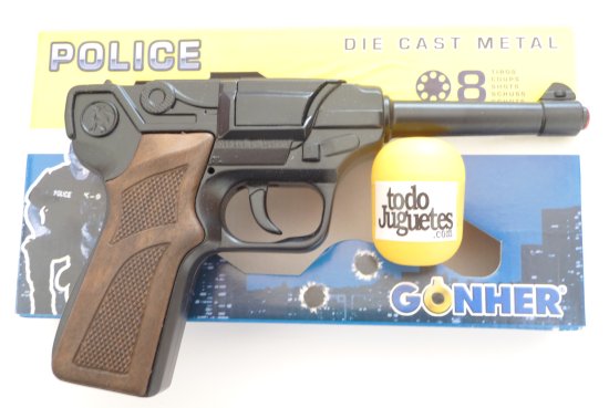 Pistola ligera de 8 tiros ( Gonher 124 ) imagen a