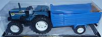 Tractor Remolque Azul
