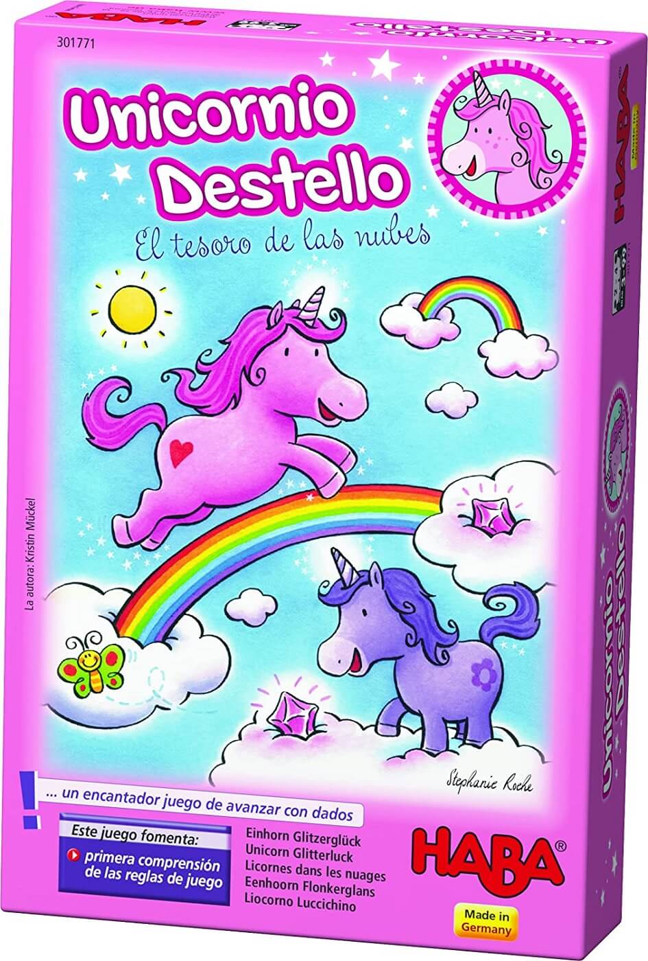 Unicornio Destello El Tesoro de las Nubes ( Haba 301771 ) imagen f