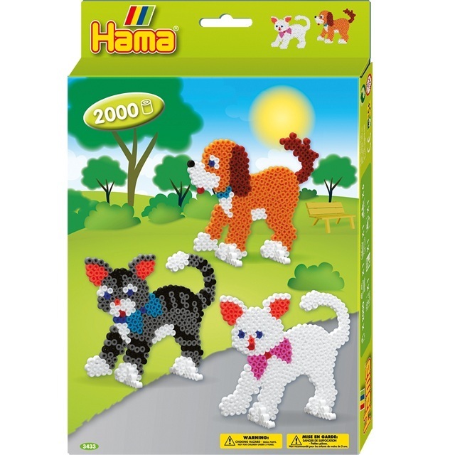 Caja regalo perros y gatos ( Hama 3433 ) imagen c