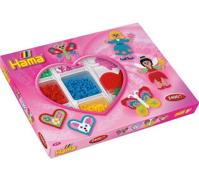 Caja regalo actividades corazón ( Hama 3718 ) imagen a