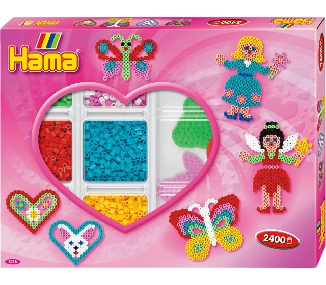 Caja regalo actividades corazón ( Hama 3718 ) imagen d