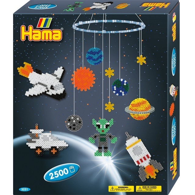 Caja regalo espacio ( Hama 3231 ) imagen d