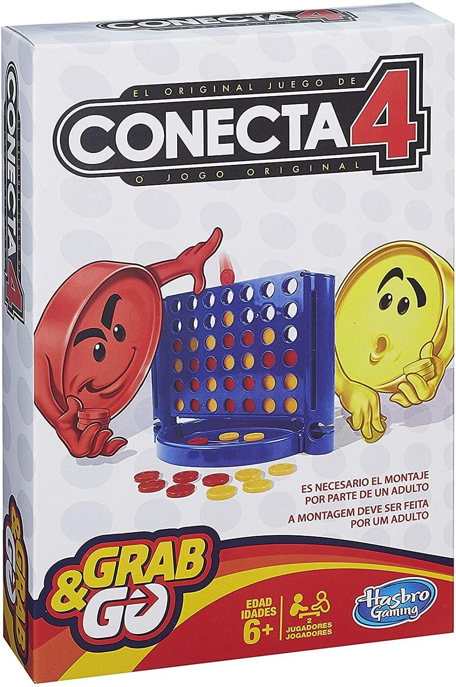 Conecta 4 viaje ( Hasbro B1000 ) imagen b