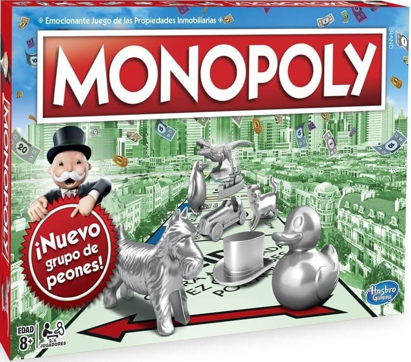 Monopoly Clasico ( Hasbro C1009 ) imagen c
